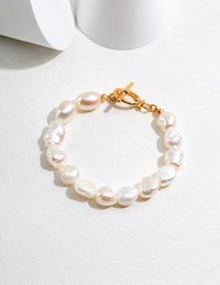 Baroque Glow Pearl Bracelet