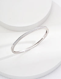 Starlight Silver Bangle